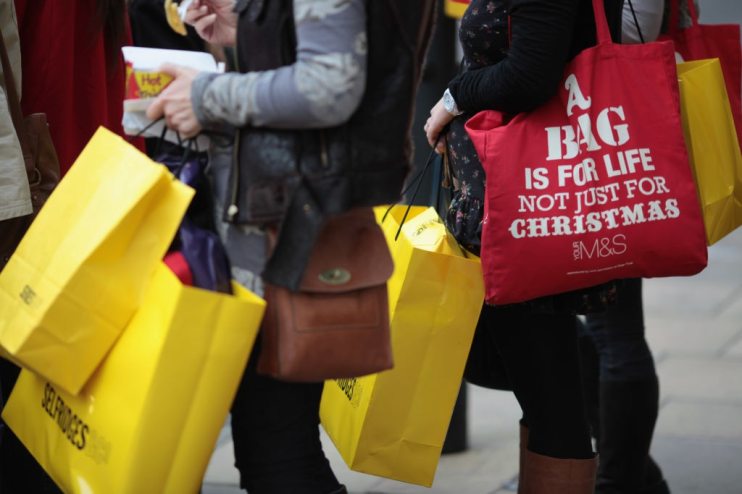 Christmas Splurge As High Street Takes Estimated &pound;120 Million In Two Days