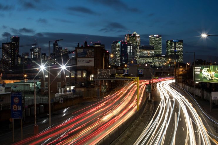 London's Rush Hour Traffic