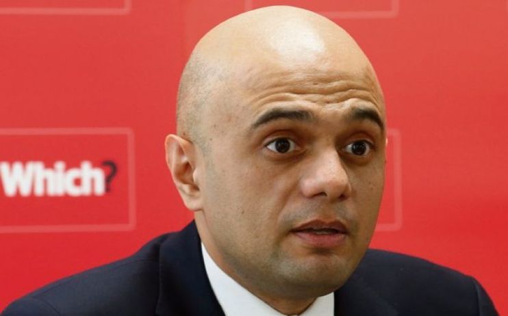 Chancellor Sajid Javid