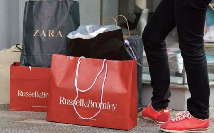 UK retail sales rebounded last month, according to fresh data, after a rainy April saw a slump in high street spending.