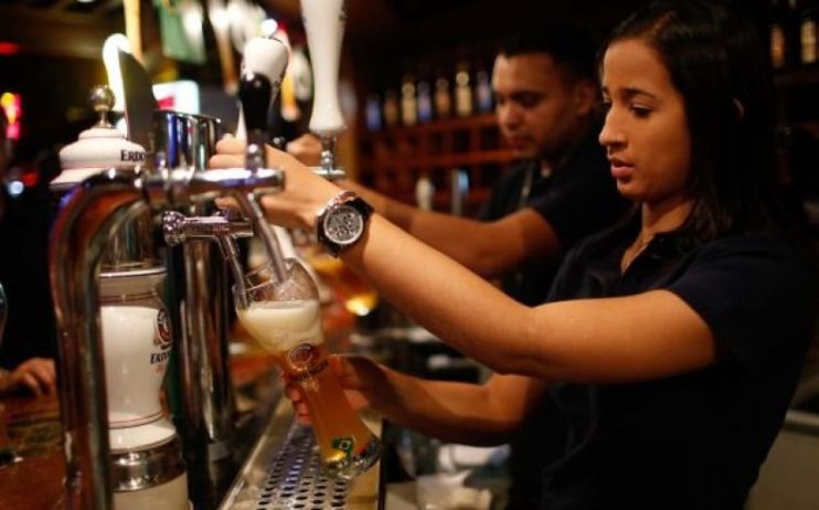 Pub group Marston's raised a glass to a "strong" Christmas this morning as impressive growth over the holiday helped offset a sluggish start to December.