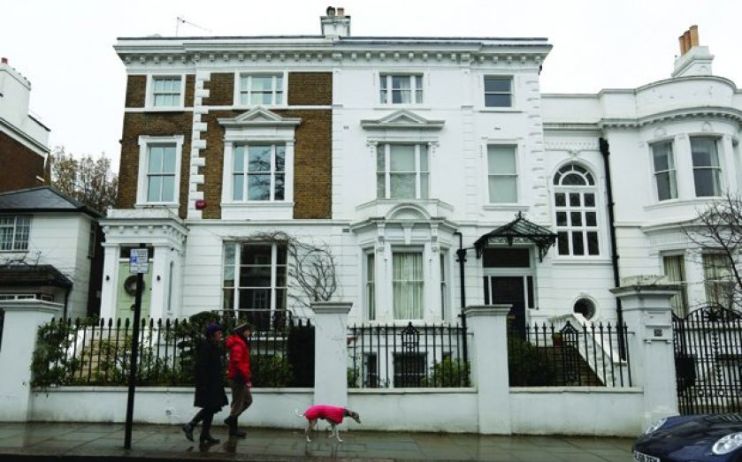 The value of luxury flats in London&rsquo;s poshest postcodes has fallen by 6.1 per cent in the last year as the capital's mega rich put off buying homes amid the cost of living crisis.&nbsp;