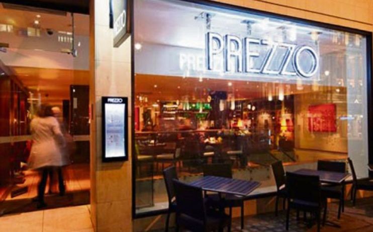 Italian chain Prezzo will permanently close 22 restaurants after being bought out of pre-pack administration by private equity firm Cain International.