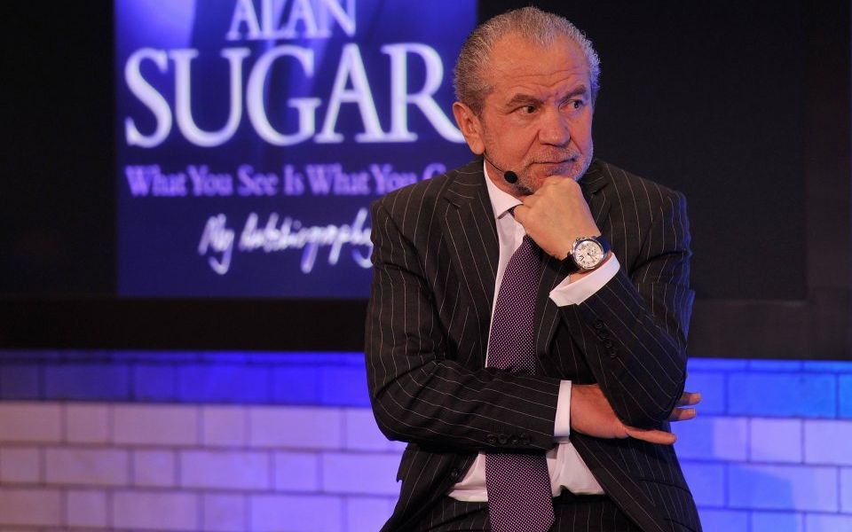 Lord Sugar said Boris Johnson could stop Jeremy Corbyn reaching No.10