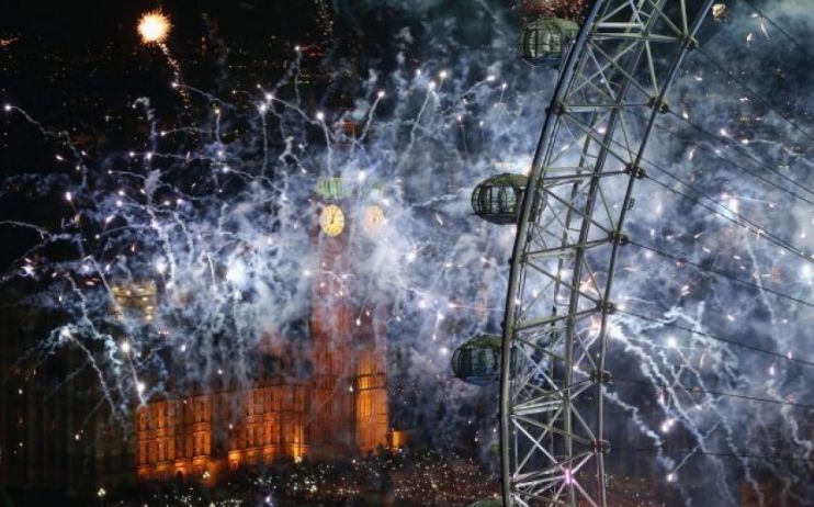 london new year's eve