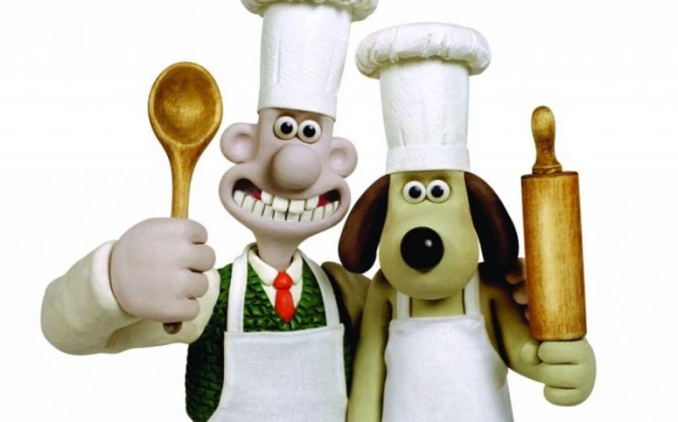 Aardman is the studio behind Wallace and Gromit.