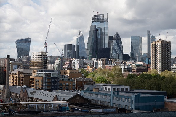 LONDON, ENGLAND - APRIL 26: Canada "Square Mile" financial district is seen on April 26, 2019 in London, England. (Photo by Leon Neal/Getty Images)