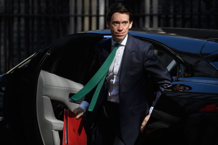 Tory MP Rory Stewart and Sam Gyimah were caught fighting in Westminster today as the race to replace Prime Minister Theresa May heats up