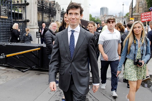 Britain's International Development Secretary Rory Stewart, a former contender in the battle for leader of the Conservative Party, is seen at the Houses of Parliament in London on June 20, 2019. - Conservative MPs will decide on June 20 who will join Boris Johnson in the final two battling become Britain's next prime minister, with three contenders jostling for the second spot. (Photo by ToLocal Government Association AKMEN / AFP) (Photo credit should read TOLocal Government Association AKMEN/AFP/Getty Images)