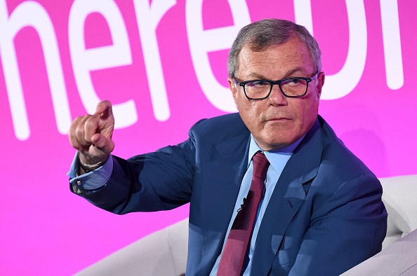LONDON, ENGLAND - APRIL 18: Sir Martin Sorrell speaks during "A Conversation with..." on the ITV stage during Advertising Week Europe 2016 at Picturehouse Central on April 18, 2016 in London, England. (Photo by Eamonn M. McCormack/Getty Images for Advertising Week Europe)