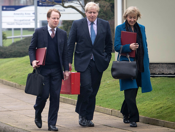 Andrea Leadsom backs Boris Johnson in Prime Minister race