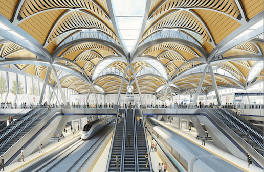 A look at the HS2 station design for Euston