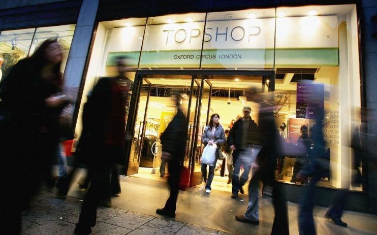 arcadia asos topshop
