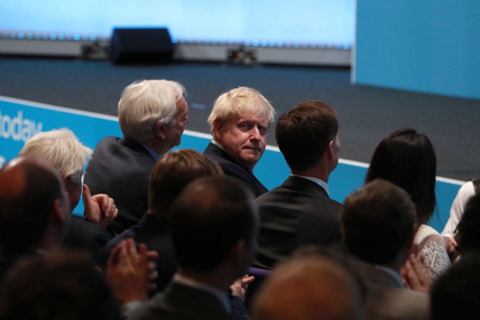 Boris Johnson was expected to win the contest