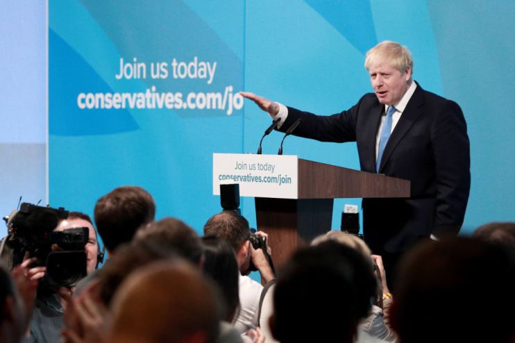 Boris Johnson has been elected leader of the Tory party with over 66 per cent of the vote
