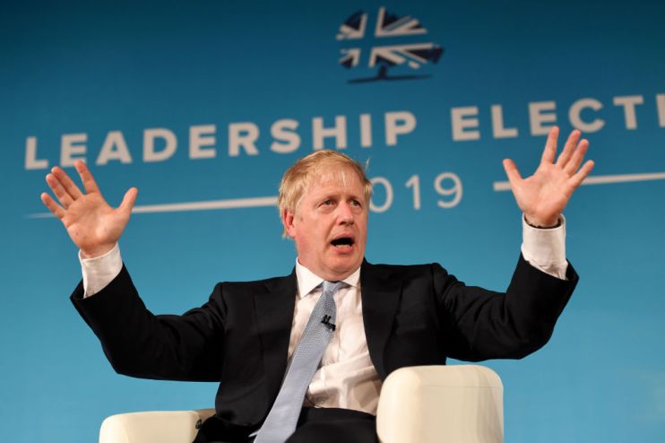 Boris Johnson said there was the technology available to solve the Irish border question in the Brexit negotiations