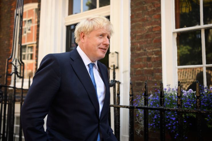 Boris Johnson won the Tory leadership race by a landslide yesterday