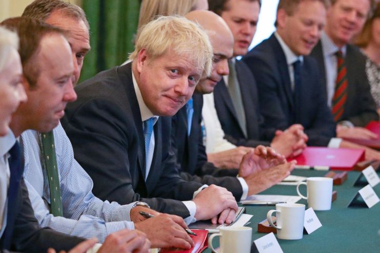 David Frost was Johnson's adviser while he was foreign secretary