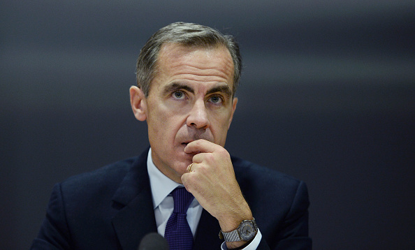 Bank of England governor Mark Carney