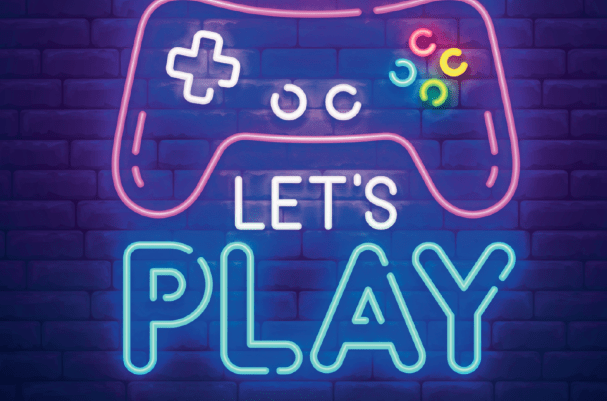 Let's Play graphic