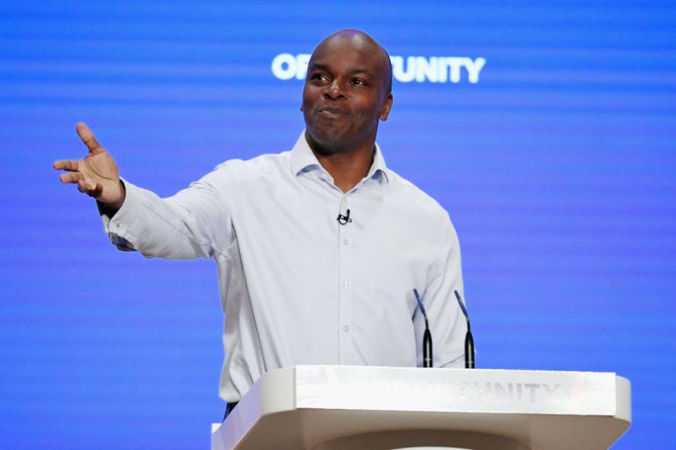 Tory mayoral candidate Shaun Bailey