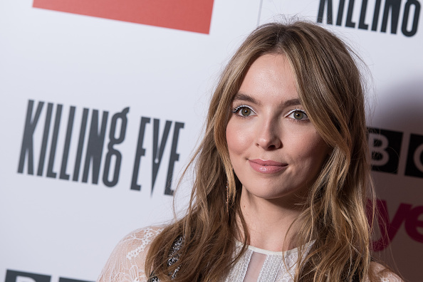 LONDON, ENGLAND - MAY 14: Jodie Comer attends the "Killing Eve" Series Two premiere at Curzon Soho on May 14, 2019 in London, England. (Photo by Jeff Spicer/Getty Images)