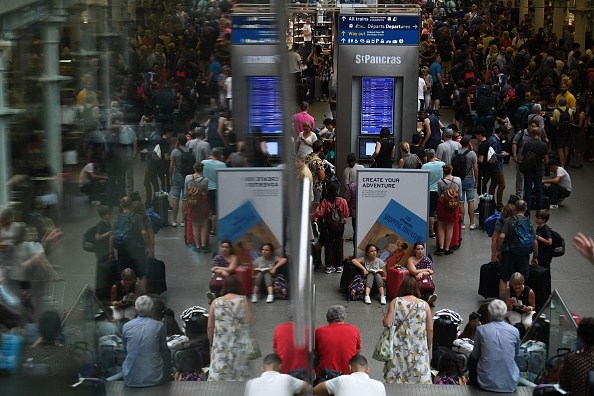 East Midlands services depart from St Pancras station