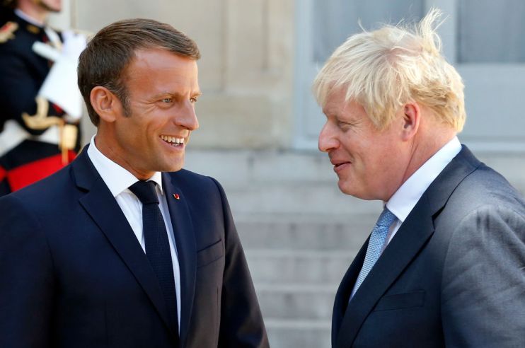 Emmanuel Macron says he will veto Brexit delay