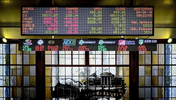 FTSE 100 drops one per cent as Lloyds and Shell profits fall