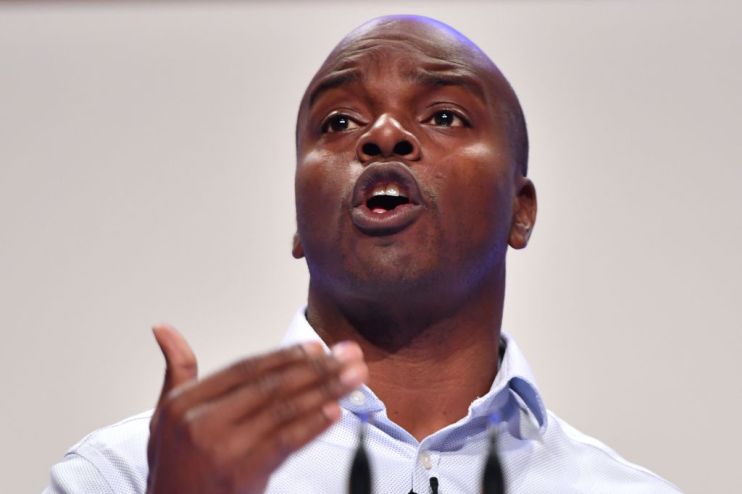 Tory mayoral candidate Shaun Bailey