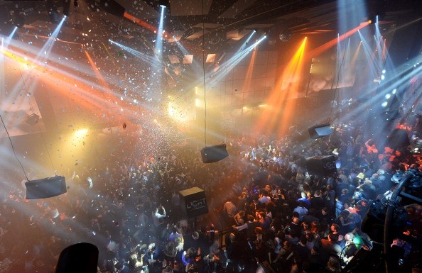 LAS VEGAS, NV - JANUARY 09: DJ Axwell performs during a Beats by Dr. Dre CES after party at the Light Nightclub at the Mandalay Bay Resort and Casino on January 9, 2014 in Las Vegas, Nevada. (Photo by Ethan Miller/Getty Images for Beats by Dre)