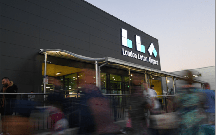 London Luton airport