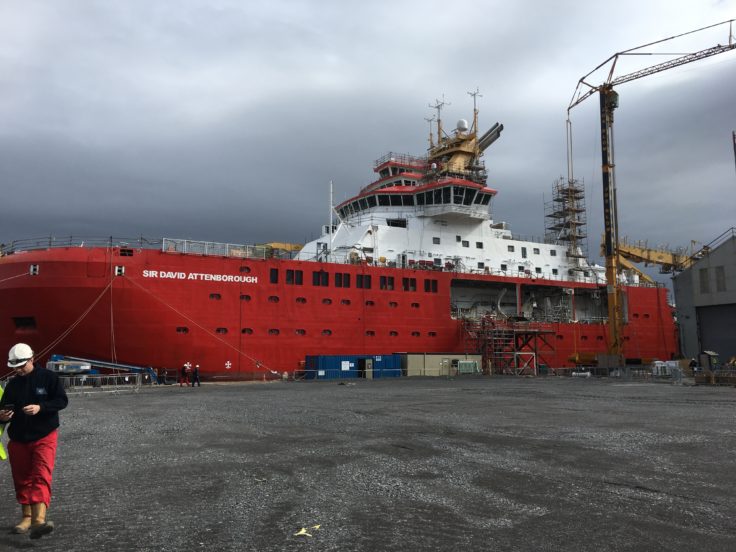 The RSS Sir David Attenborough vessel was almost named Boaty McBoatface.