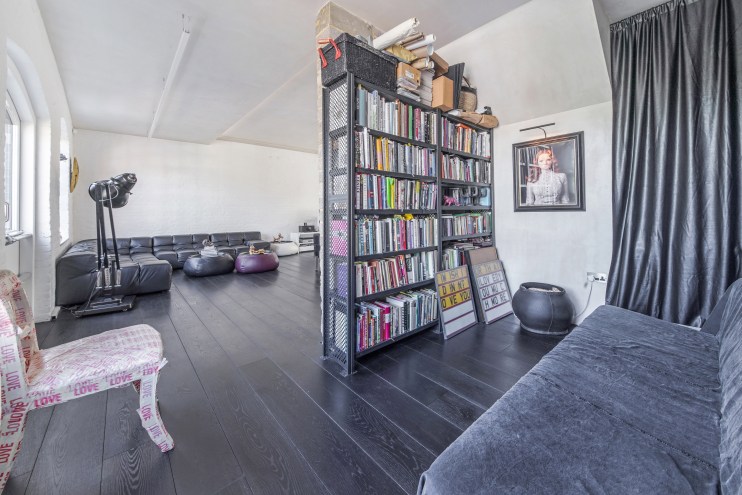 The interior of 5 Peary Place, Bethnal Green