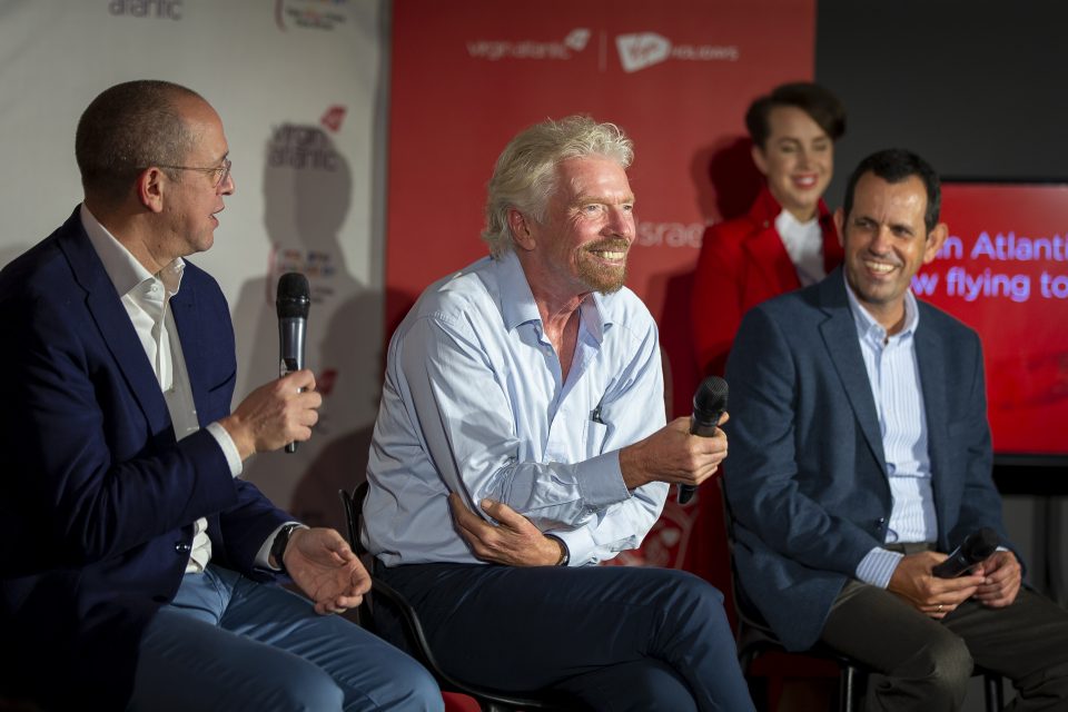 Richard Branson Virgin Galactic Tel Aviv Israel