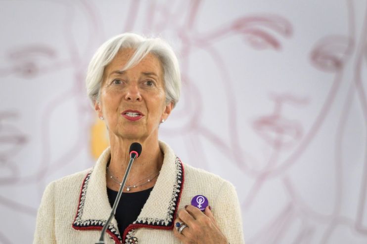 New ECB president Christine Lagarde tells governments to increase spending to tackle downturn