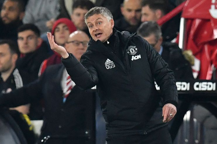 Manchester United manager Ole Gunnar Solskjaer