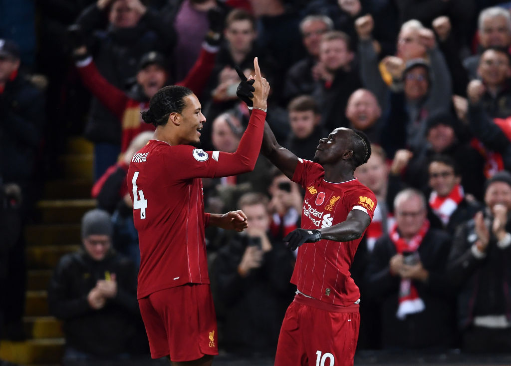 Virgil van Dijk and Sadio Mane
