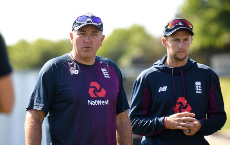 Joe Root and Chris Silverwood