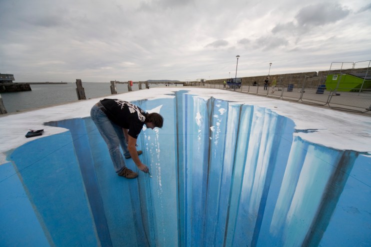 3D Street Art Artist Edgar Mueller - Paintings