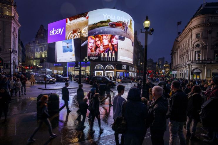 BRITAIN-ECONOMY-RETAIL-ADVERTISING