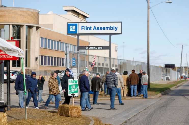 General Motors strikes knocked US jobs figures in October