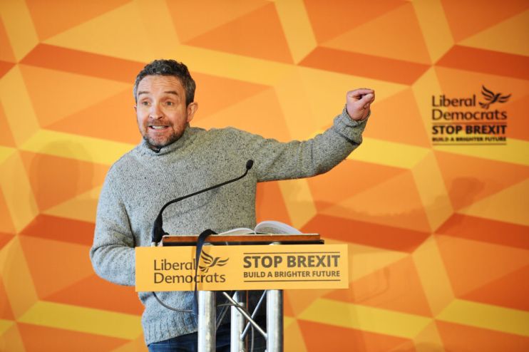 Eddie Marsan criticises Corbyn as the Liberal Democrats reveal human rights plan