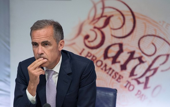 Mark Carney, governor of the Bank of England