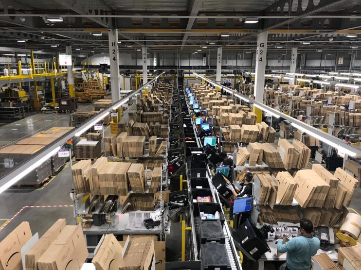 Amazon's Black Friday warehouse