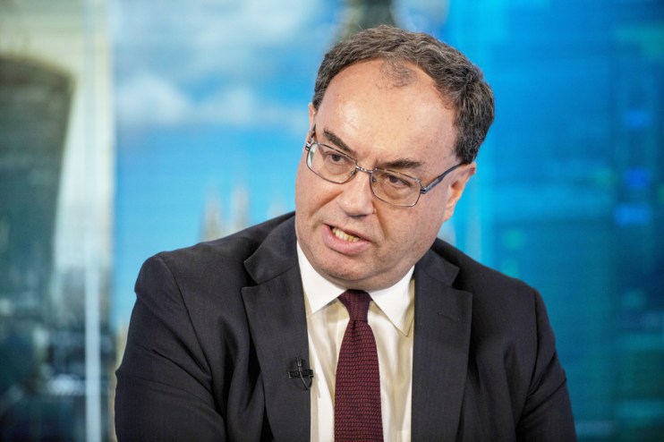 Outgoing FCA boss Andrew Bailey