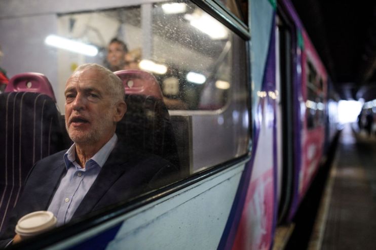 Jeremy Corbyn Travels Crossrail For The North Route