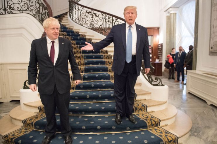 donald trump and boris johnson
