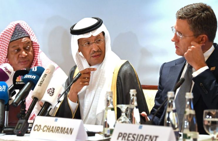Saudi Arabia is seeking to push Opec into deepening oil cuts until at least June 2020 as it prepares for December's listing of Saudi Aramco.