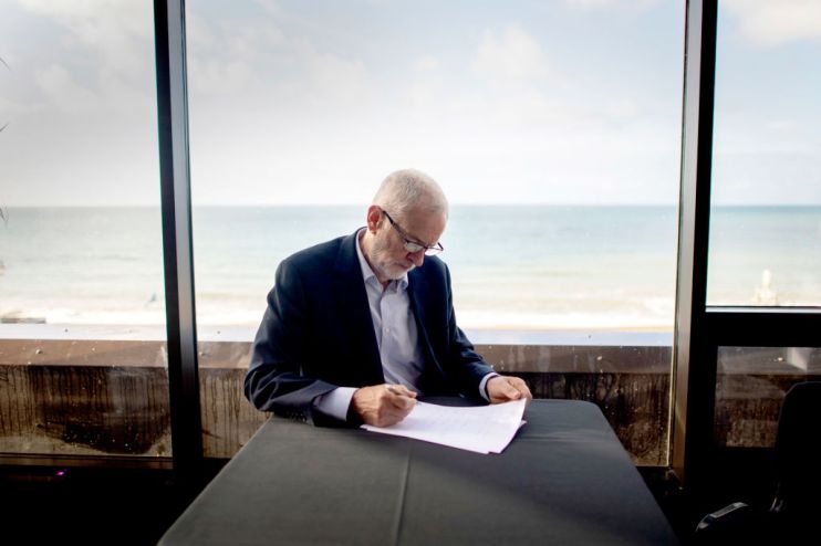 Jeremy Corbyn has said Labour is dealing with antisemitism claims